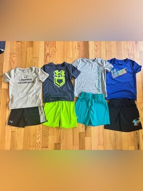 Under Armour Shirt & Shorts sets Bundle